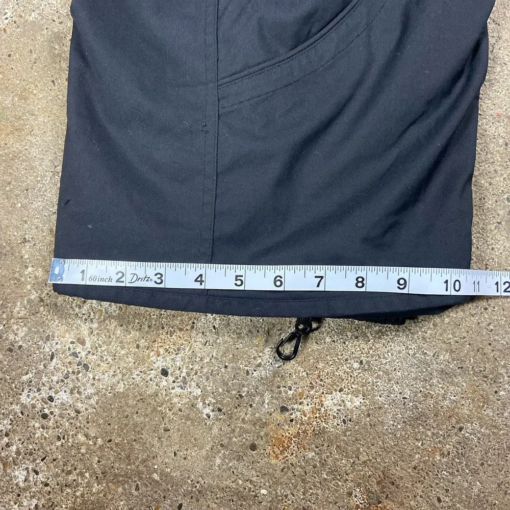 Vintage Y2K Oakley Technical Cargo Pants Size Large Black Fleece Lined Snowboard